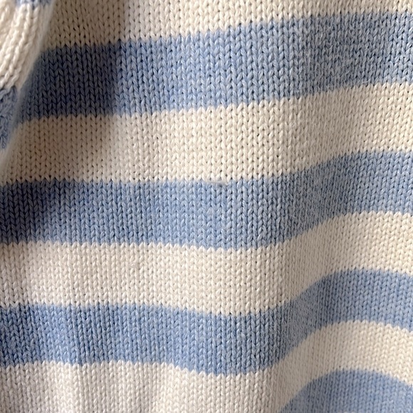 Velvet Cotton Cashmere Stripe Sweater - Picture 7 of 8